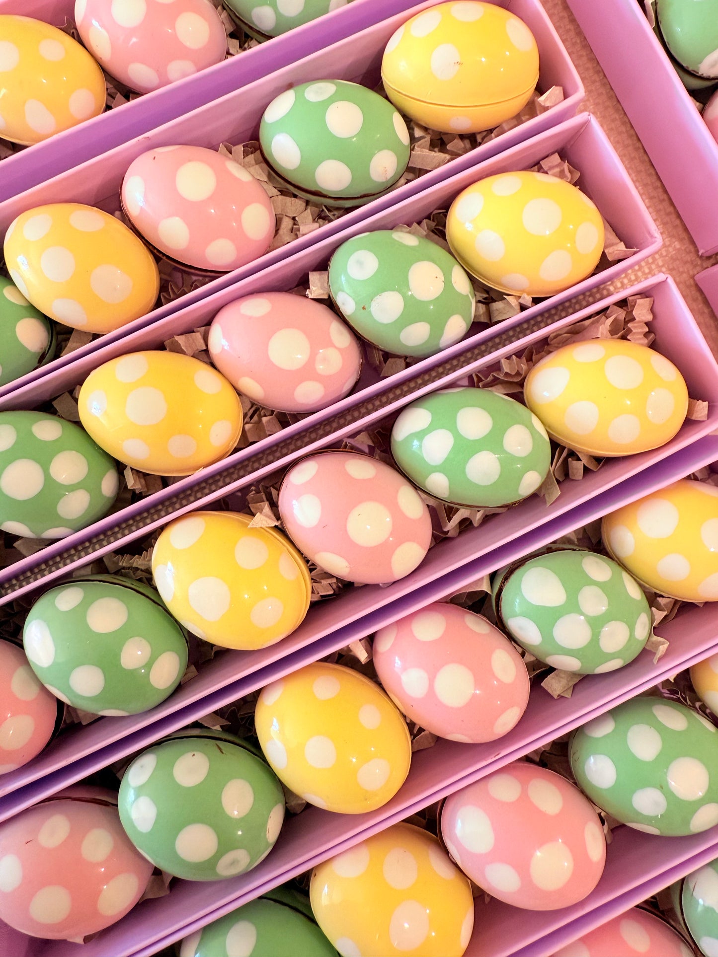 Bombones Huevitos de Pascua