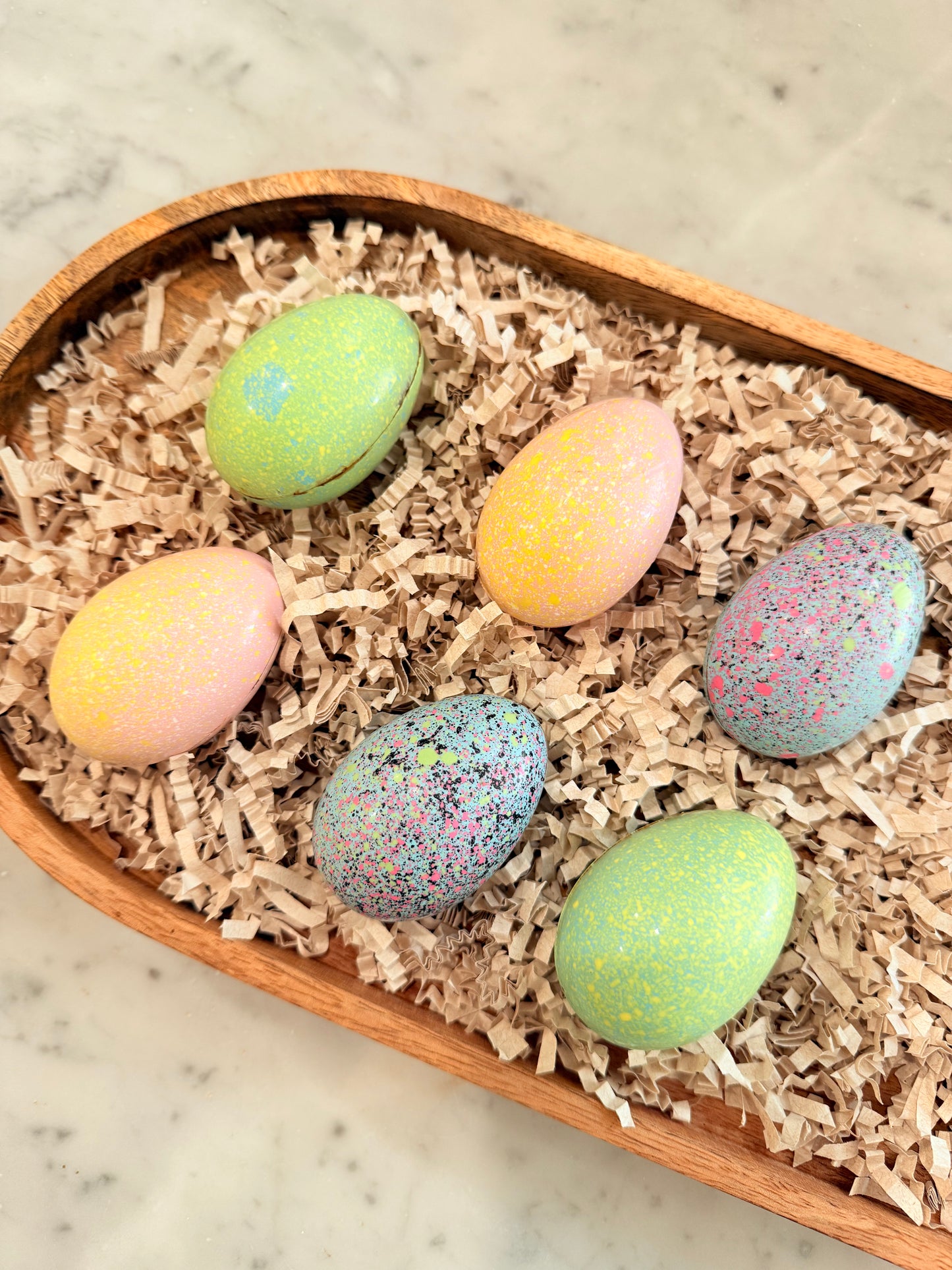 Huevo de Pascua (tamaño real)